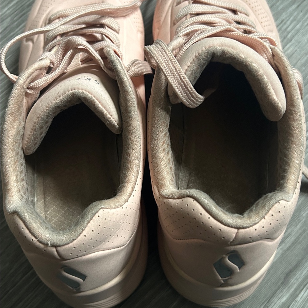 Skechers Women's Street Uno Sneakers Light Pink Size 9 - Picture 5 of 7